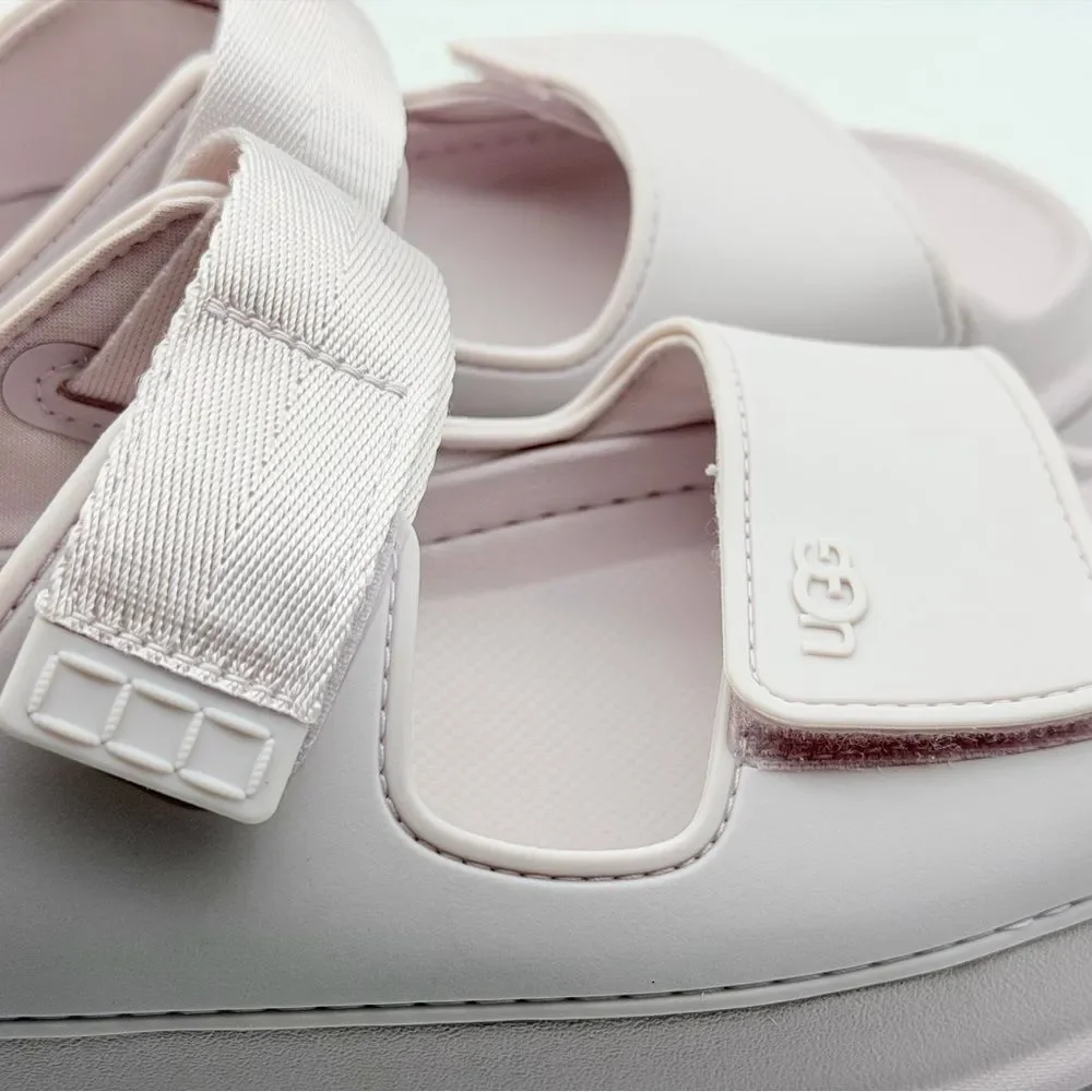 NWT UGG GoldenGlow Women's Light Pink Platform Sandals 10